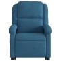 Sillón reclinable elevable de terciopelo azul de , Sillones - Ref: Foro24-3204310, Precio: 297,56 €, Descuento: %