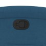 Sillón reclinable elevable de terciopelo azul de , Sillones - Ref: Foro24-3204310, Precio: 297,56 €, Descuento: %