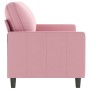 Sofá de 2 plazas terciopelo rosa 140 cm | Foro24.es | Tu tienda online para hogar, jardín y más Foro24.es