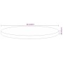 Tablero de mesa redondo madera maciza de acacia Ø50x3,8 cm de , Tableros para mesas - Ref: Foro24-370049, Precio: 69,31 €, De...