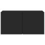 Mueble para TV de pared negro 80x30x41 cm de , Muebles TV - Ref: Foro24-836954, Precio: 52,82 €, Descuento: -5%%