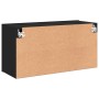 Mueble para TV de pared negro 80x30x41 cm de , Muebles TV - Ref: Foro24-836954, Precio: 52,82 €, Descuento: -5%%