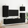Mueble para TV de pared negro 80x30x41 cm de , Muebles TV - Ref: Foro24-836954, Precio: 52,82 €, Descuento: -5%%