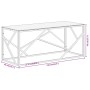 Mesa de centro dorada acero inoxidable y vidrio templado de , Mesas de centro - Ref: Foro24-349938, Precio: 187,80 €, Descuen...