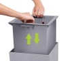 LECHUZA Macetero CANTO Stone 30 High ALL-IN-ONE gris piedra de , Maceteros y jardineras - Ref: Foro24-442070, Precio: 61,98 €...