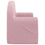 Sofá cama para niños de 2 plazas felpa suave rosa de , Mobiliario para bebés y niños pequeños - Ref: Foro24-357027, Precio: 7...