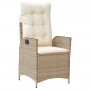 Set comedor de jardín 9 pzas con cojines ratán sintético beige de , Conjuntos de jardín - Ref: Foro24-3213253, Precio: 1,00 €...