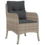 Set comedor jardín 7 pzas y cojines ratán sintético gris claro de , Conjuntos de jardín - Ref: Foro24-3212002, Precio: 826,71...