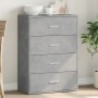 Aparador de madera de ingeniería gris hormigón 60x31x84 cm de , Aparadores - Ref: Foro24-840502, Precio: 91,91 €, Descuento: %