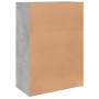 Aparador de madera de ingeniería gris hormigón 60x31x84 cm de , Aparadores - Ref: Foro24-840502, Precio: 91,91 €, Descuento: %