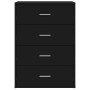 Aparador de madera de ingeniería negro 60x31x84 cm de , Aparadores - Ref: Foro24-840500, Precio: 97,56 €, Descuento: -5%%