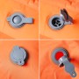 Colchón de camping autoinflable y almohadas 2 personas naranja de , Colchonetas para dormir - Ref: Foro24-4007100, Precio: 69...