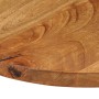 Tablero de mesa redondo madera maciza de mango Ø 90x2,5 cm de , Tableros para mesas - Ref: Foro24-370080, Precio: 135,30 €, D...