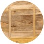 Tablero de mesa redondo madera maciza mango rugosa Ø 80x3,8 cm de , Tableros para mesas - Ref: Foro24-370014, Precio: 131,47 ...