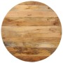 Tablero de mesa redondo madera maciza de mango Ø 90x2,5 cm de , Tableros para mesas - Ref: Foro24-370068, Precio: 166,40 €, D...