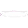 Tablero de mesa redondo madera maciza de mango Ø 90x2,5 cm de , Tableros para mesas - Ref: Foro24-370068, Precio: 166,40 €, D...