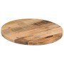 Tablero de mesa redondo madera maciza mango rugosa Ø 40x3,8 cm de , Tableros para mesas - Ref: Foro24-370002, Precio: 36,70 €...