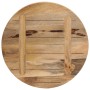 Tablero de mesa redondo madera maciza mango rugosa Ø 40x3,8 cm de , Tableros para mesas - Ref: Foro24-370002, Precio: 36,70 €...