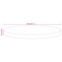 Tablero de mesa redondo madera maciza mango rugosa Ø 40x3,8 cm de , Tableros para mesas - Ref: Foro24-370002, Precio: 36,70 €...