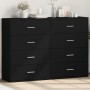Aparadores 2 unidades madera de ingeniería negro 60x31x84 cm de , Aparadores - Ref: Foro24-3276582, Precio: 190,13 €, Descuen...