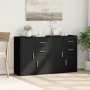 Aparador de madera de ingeniería 2 uds negro 60x31x70 cm de , Aparadores - Ref: Foro24-3276561, Precio: 170,07 €, Descuento: ...