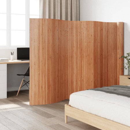 Biombo divisor de bambú color natural 165x800 cm de , Divisores de ambientes - Ref: Foro24-377012, Precio: 155,93 €, Descuent...