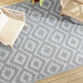 Alfombra de exterior PP ARAKIL gris 190x290 cm de , Protectores para exterior - Ref: Foro24-368554, Precio: 54,12 €, Descuent...