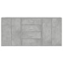 Aparadores 3 uds madera de ingeniería gris hormigón 60x31x84 cm de , Aparadores - Ref: Foro24-3276577, Precio: 217,07 €, Desc...
