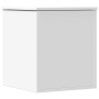 Caja de almacenaje madera de ingeniería blanca 40x42x46 cm de , Baúles de almacenamiento - Ref: Foro24-840646, Precio: 48,27 ...