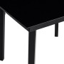 Set de comedor de jardín 9 pzas y cojines ratán sintético negro de , Conjuntos de jardín - Ref: Foro24-3262970, Precio: 974,4...