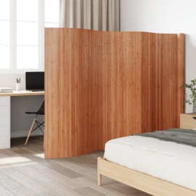 Biombo divisor de bambú marrón 165x600 cm de , Divisores de ambientes - Ref: Foro24-377006, Precio: 127,67 €, Descuento: %