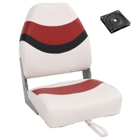 Set de asientos plegables para barco 2 uds con respaldo alto de , Embarcaciones - Ref: Foro24-3284316, Precio: 90,68 €, Descu...