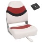Set de asientos plegables para barco 2 uds con respaldo alto de , Embarcaciones - Ref: Foro24-3284316, Precio: 90,68 €, Descu...