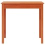 Mesa consola de madera maciza de pino marrón cera 80x40x75 cm de , Mesas auxiliares - Ref: Foro24-847173, Precio: 64,61 €, De...