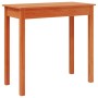 Mesa consola de madera maciza de pino marrón cera 80x40x75 cm de , Mesas auxiliares - Ref: Foro24-847173, Precio: 64,61 €, De...
