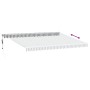 Toldo retráctil aluminio y tela gris antracita y blanco 4,5x3 m de , Toldos - Ref: Foro24-3216116, Precio: 378,32 €, Descuent...