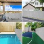 Red de privacidad HDPE gris claro 2x25 m 150 g/m² de , Sombrillas - Ref: Foro24-4003792, Precio: 86,71 €, Descuento: -5%%