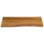 Tablero de mesa borde natural madera maciza mango 90x60x2,5 cm de , Tableros para mesas - Ref: Foro24-370765, Precio: 77,39 €...