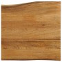 Tablero de mesa borde natural madera maciza mango 60x60x3,8 cm de , Tableros para mesas - Ref: Foro24-370786, Precio: 62,84 €...