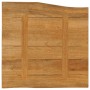 Tablero de mesa borde natural madera maciza mango 60x60x3,8 cm de , Tableros para mesas - Ref: Foro24-370786, Precio: 62,84 €...