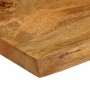 Tablero de mesa borde natural madera maciza mango 60x60x3,8 cm de , Tableros para mesas - Ref: Foro24-370786, Precio: 62,84 €...