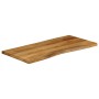 Tablero de mesa borde natural madera maciza mango 120x60x3,8 cm de , Tableros para mesas - Ref: Foro24-370792, Precio: 113,07...