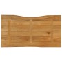 Tablero de mesa borde natural madera maciza mango 120x60x3,8 cm de , Tableros para mesas - Ref: Foro24-370792, Precio: 113,07...
