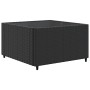 Set de muebles de jardín 5 pzas y cojines ratán sintético negro de , Conjuntos de jardín - Ref: Foro24-3308012, Precio: 328,1...