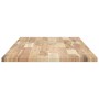 Encimera tocador de baño madera acacia sin tratar 120x50x2 cm de , Tocadores de baño - Ref: Foro24-3279664, Precio: 67,98 €, ...