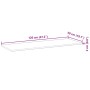 Encimera tocador de baño madera acacia sin tratar 120x50x2 cm de , Tocadores de baño - Ref: Foro24-3279664, Precio: 67,98 €, ...