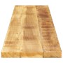 Tablero de mesa rectangular madera mango rugosa 180x30x2,5 cm de , Tableros para mesas - Ref: Foro24-371302, Precio: 262,10 €...