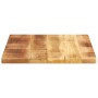 Tablero de mesa rectangular madera mango rugosa 60x50x2,5 cm de , Tableros para mesas - Ref: Foro24-371316, Precio: 47,50 €, ...