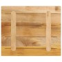 Tablero de mesa rectangular madera mango rugosa 60x50x2,5 cm de , Tableros para mesas - Ref: Foro24-371316, Precio: 47,50 €, ...