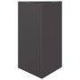 Jardinera triangular acero negro 50x43x75 cm de , Maceteros y jardineras - Ref: Foro24-851171, Precio: 71,80 €, Descuento: %
